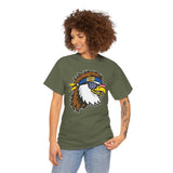 Patriotic Philadelphia Flag Eagle Head T-Shirt – Graphic Tee