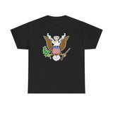 Eagle Shield 250 USA Graphic Tee — Patriotic Bald Eagle Emblem T-Shirt
