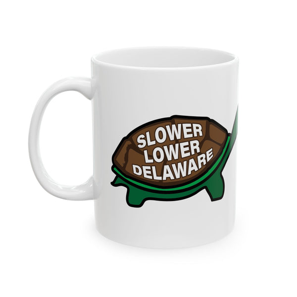 Slower Lower Delaware Mug, (11oz, 15oz)