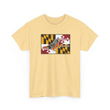 Maryland State Flag Oriole Jousting Unisex Tee