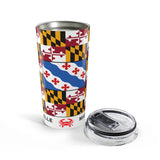 Rockville Maryland State Flag Tumbler 20oz Tumbler — All Maryland