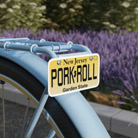 New Jersey Pork Roll Mini License Plate