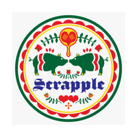 Satin Poster - Scrapple Hex Sign Design