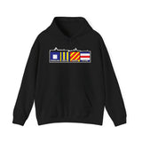 Persian Gulf Yacht Club Hoodie — Nautical Flag Logo Pullover