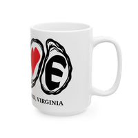 Mug - Chincoteague Island Love Oysters Ceramic Mug (11oz, 15oz)