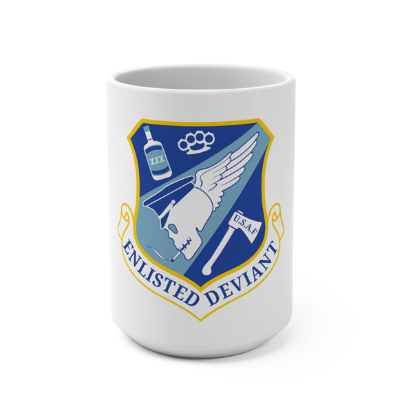 USAF Enlisted Deviant Mug 15oz