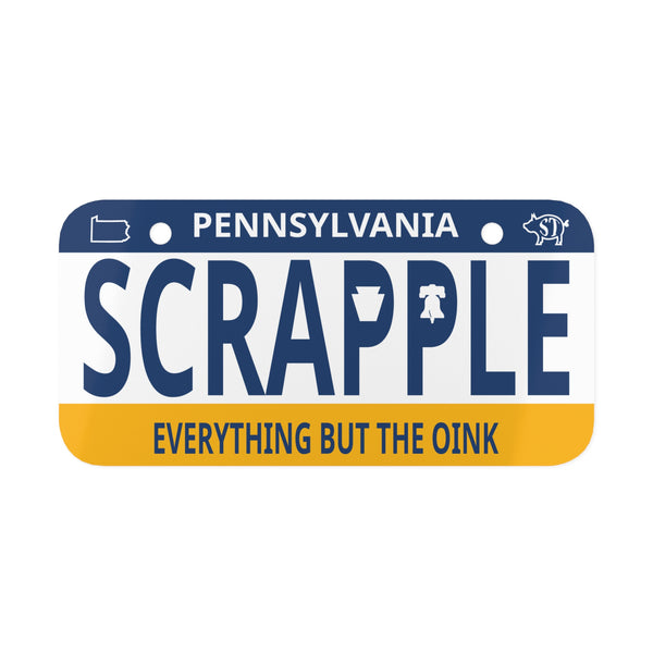 Mini License Plate - Pennsylvania Scrapple