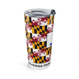 Severna Park Maryland State Flag Tumbler 20oz Tumbler — All Maryland