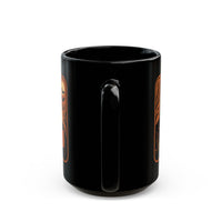 Coffee Mug - Halloween Frank Drinking Coffee