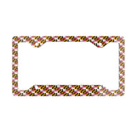 License Plate Frame - Maryland Flag Design
