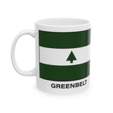 Greenbelt MD & Maryland Flag Coffee Mug