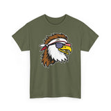 Patriotic California Flag Eagle Head T-Shirt – Graphic Tee