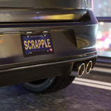 Delaware Scrapple License Plate