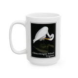 Chincoteague Bird Ceramic Mug, (11oz, 15oz)