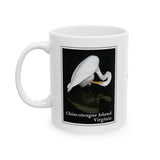 Chincoteague Bird Ceramic Mug, (11oz, 15oz)