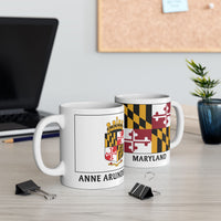 Anne Arundel County, Maryland Ceramic Mug, (11oz, 15oz)