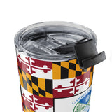 Garrett County Maryland State Flag Tumbler 20oz Tumbler — All Maryland