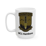 Custom Name DINFOS Trained Killer Mug