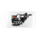 Afghanistan (AFG) Vanity Plate