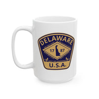 Delaware USA Mug, (11oz, 15oz)