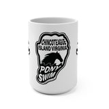 Chincoteague Pony Swim Mug 15oz