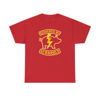 Powered by Scrapple Unisex Heavy Cotton Tee