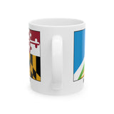 Howard County & Maryland Flag 11oz Coffee Mug
