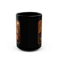 Coffee Mug - Halloween Frank Drinking Coffee