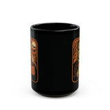 Coffee Mug - Halloween Frank Drinking Coffee