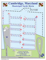 Custom Marina Boat Slip Map