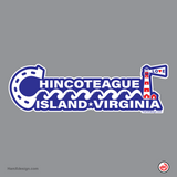 Chincoteague Swim Sticker