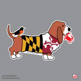 Maryland Pup - Basset Hound Magnet