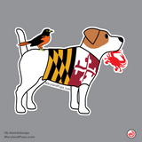 Maryland Pup - Jack Russell Magnet
