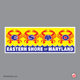 Eastern Shore of Maryland – ESMD Crab Sticker
