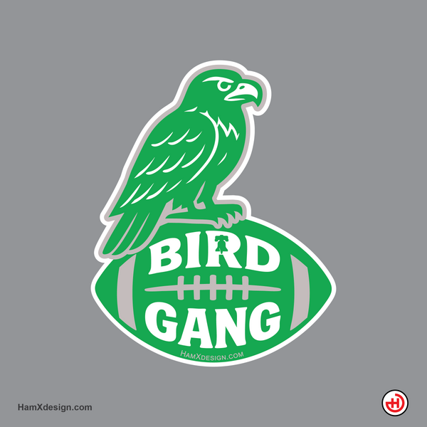 Philly Football Bird Gang Sticker
