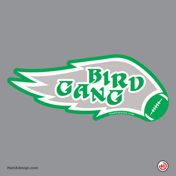 Philly Football Bird Gang Wing Sticker
