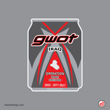 GWOT Iraq Rip it Sticker