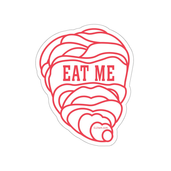 Eat Me Oyster Diecut Sticker