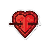 Bird Heart Kiss-Cut Magnets freeshipping - Ham's Designs