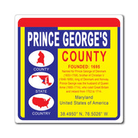 Prince George's County Maryland OB Magnet 