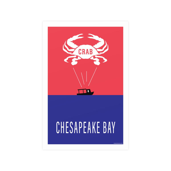 Chesapeake Bay - Crab Posters