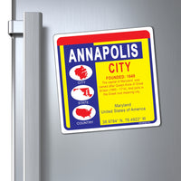 Annapolis City Maryland OB Magnet freeshipping - Ham's Designs