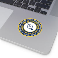 Navy Operations Specialist (OS) Round Vinyl Stickers