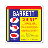 Garrett County Maryland OB Magnet 