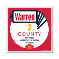 Warren County NJ pr Magnet 