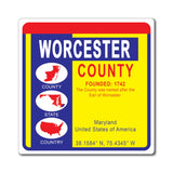 Worcester County Maryland OB Magnet 
