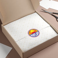 Maryland Crab Round Vinyl Stickers 