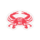 Eat Me Crab Diecut Sticker
