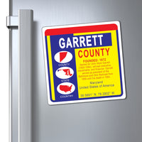 Garrett County Maryland OB Magnet 