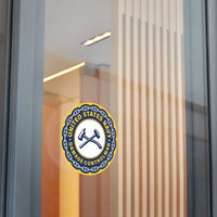 Navy Damage Controlman (DC) Round Vinyl Stickers